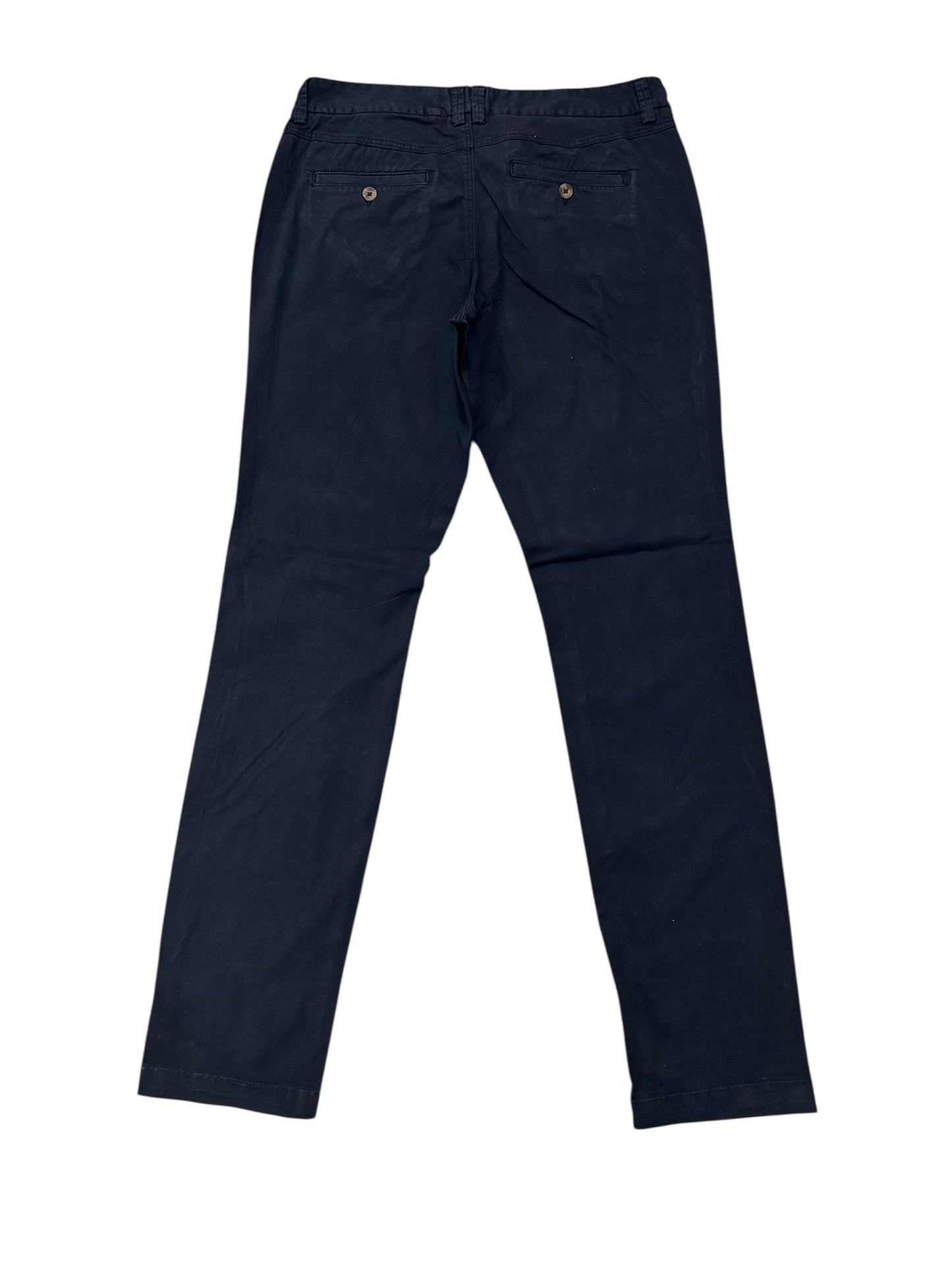 PULL&BEAR Deep Navy Blue Cotton Pants – Waist 32/34 – Premium++ Condition
