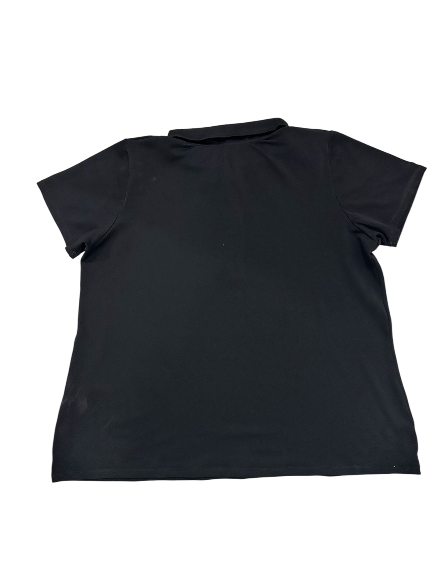 N Brand Black Polo Shirt with Zip – XL – Premium++ Condition
