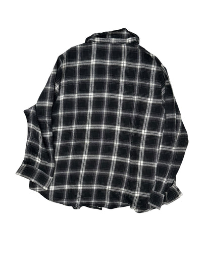 Primark Red Plaid Flannel Shirt – Large/XL – Red with Black, White & Green Plaid – Premium++ Condition