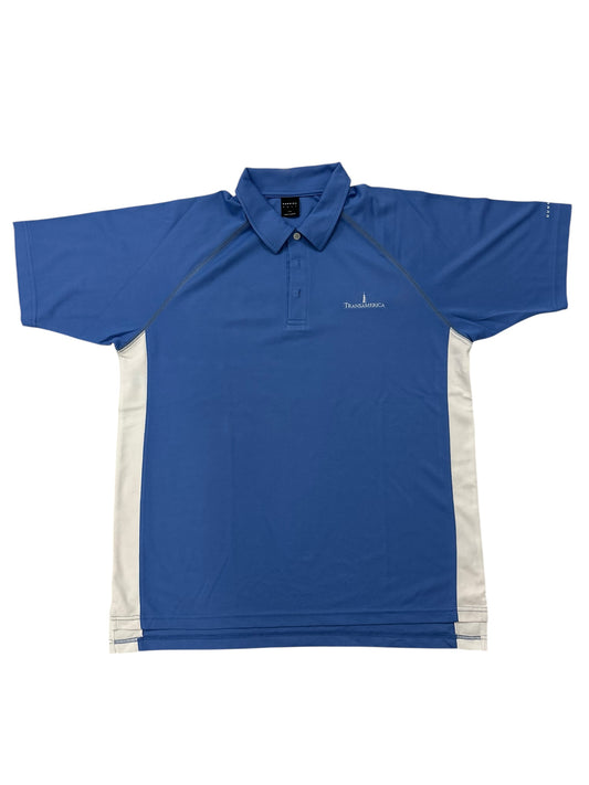 Dunning Golf Polo Shirt – Large/XL – Blue & White – Premium++ Condition