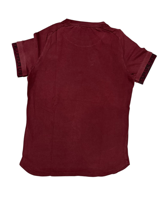 Bershka Maroon T-Shirt – Small/Medium – Premium++ Condition