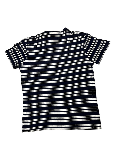 Livergy Navy & White Striped T-Shirt – Medium/Large – Premium++ Condition