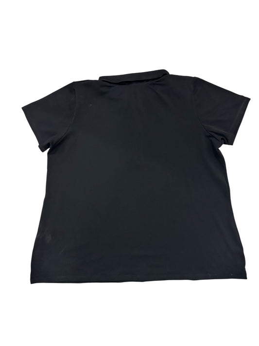 N Brand Black Polo Shirt with Zip – XL – Premium++ Condition